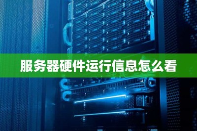如何查看服務(wù)器硬件運行信息 信息系統(tǒng)運行維護(hù)服務(wù)的關(guān)鍵步驟